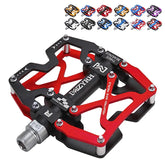 14-Color Waterproof Ultralight Aluminium Bicycle Pedals with 3 Bearings