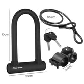 Heavy-Duty Bicycle Lock – U-Lock with 2 Keys for Bikes