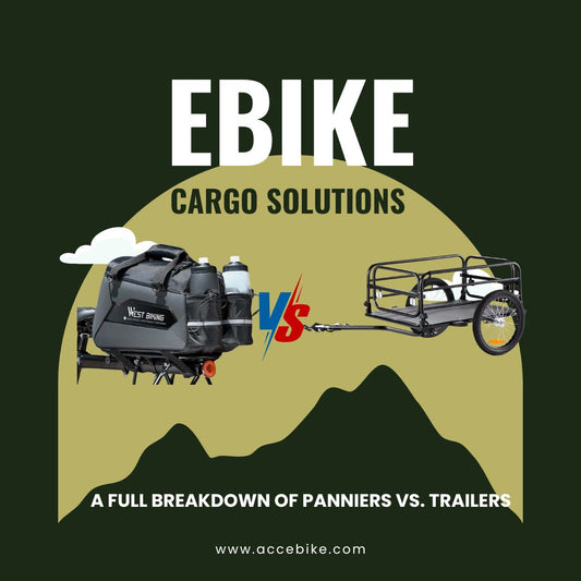 E-Bike Cargo Solutions: A Full Breakdown of Panniers vs. Trailers