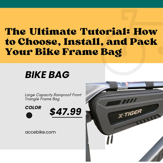 The Ultimate Tutorial: How to Choose, Install, and Pack Your Bike Frame Bag