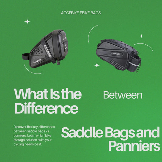 What Is the Difference Between Saddle Bags and Panniers?