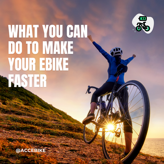 What You Can Do To Make Your Ebike Faster?