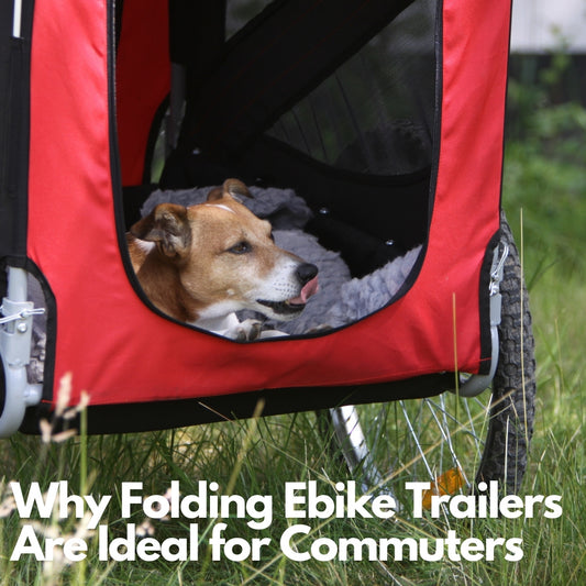Why Folding Ebike Trailers Are Ideal for Commuters