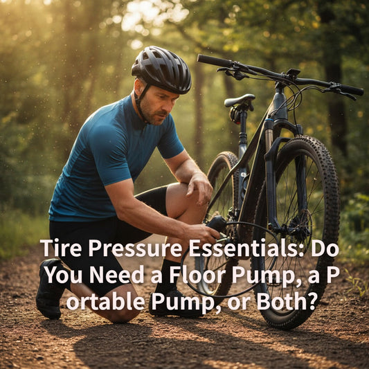 Tire Pressure Essentials: Do You Need a Floor Pump, a Portable Pump, or Both?