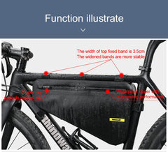 4L Waterproof Bicycle Frame Triangle Bag