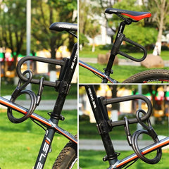 Heavy-Duty Bicycle Lock – U-Lock with 2 Keys for Bikes