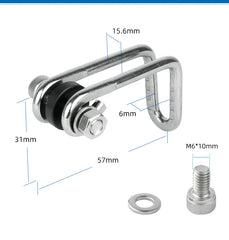 Durable Bicycle Fork Mount Bracket for Headlight
