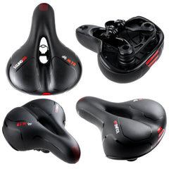 Comfortable Ergonomic Gel Ebike Seat for MTB & Road Bikes