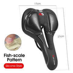 ACCEBIKE Lightweight Ebike Seat with Alloy Seat Bow