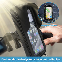 360° Waterproof Rotatable Bike Phone Holder Bag