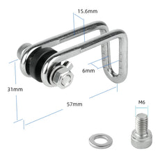 Durable Bicycle Fork Mount Bracket for Headlight