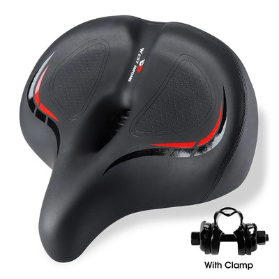 Comfy Oversized MTB Bike Seat - Universal Saddle for Ebikes
