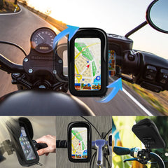 360° Waterproof Rotatable Bike Phone Holder Bag