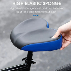 High Elastic & Double Shock Absorption Widened Ebike Seat