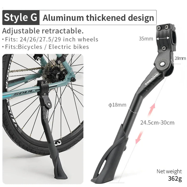 Bicycle kickstand types shop