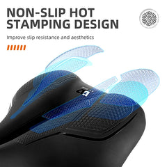 High-Elastic Shock Absorbing Ebike Seat for MTB & Road