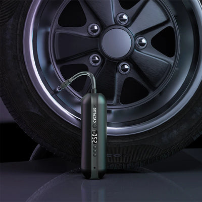 Portable Electric Bike Pump with Power Bank