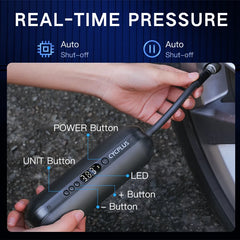 Portable Electric Bike Pump with Power Bank