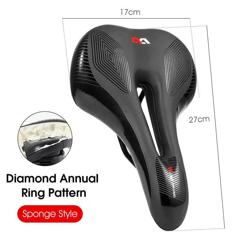 Comfortable and Soft Sponge Ebike Seat for Long Rides